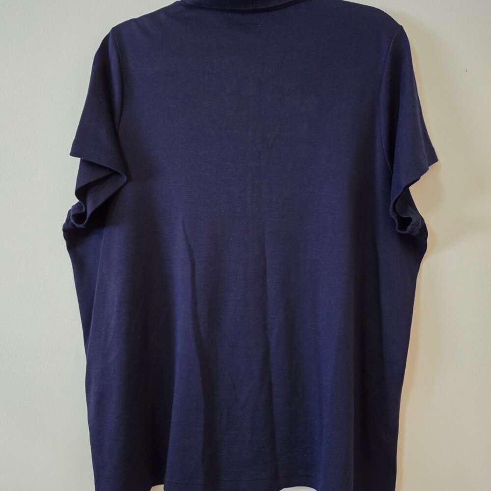 Lands End Women's Plus Size Supima Cotton Polo Sz 2X - Picture 8 of 11